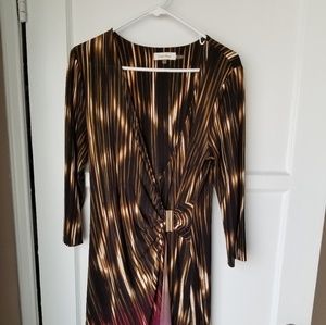 CK Long sleeve dress, size M